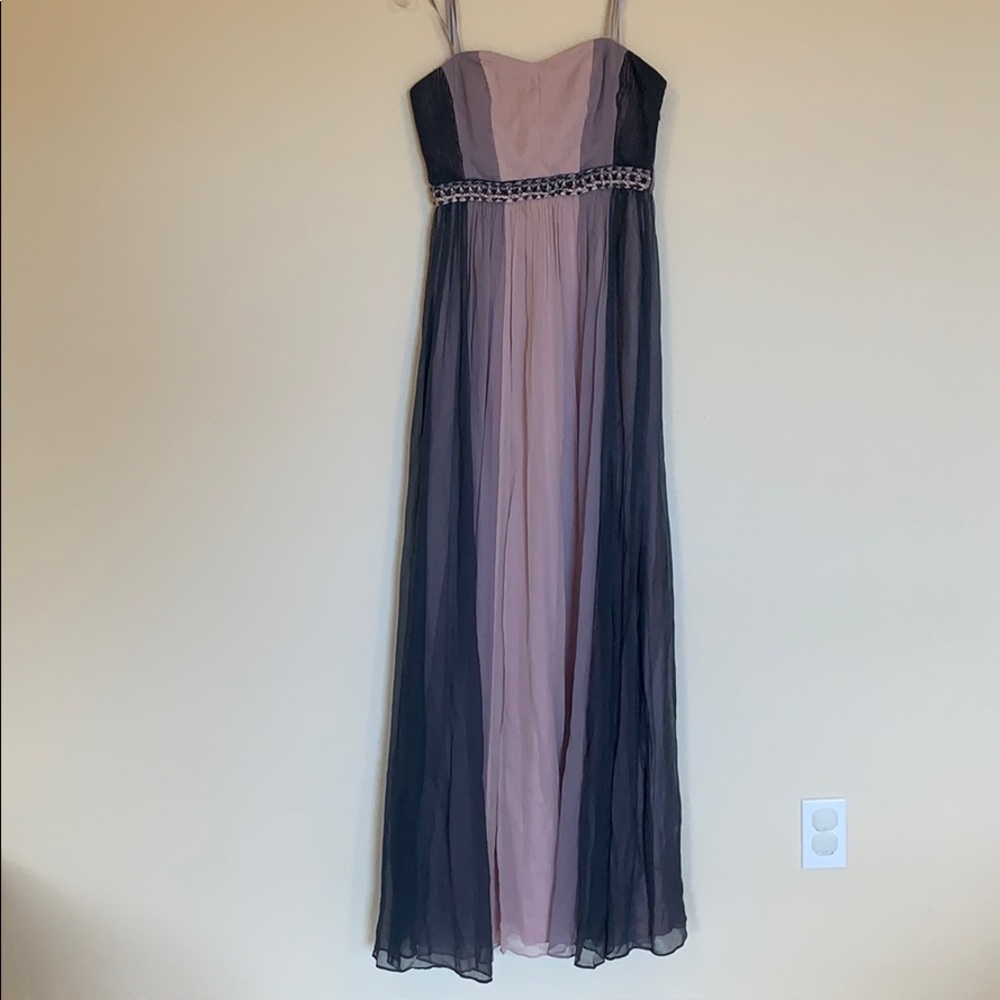 BCBG maxi strapless dress size 0